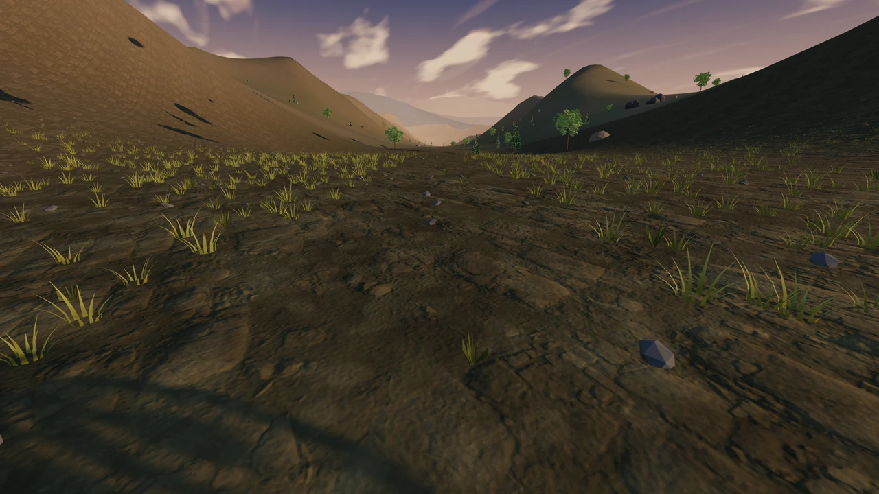 Mountain landscape for creating a roadbook stage